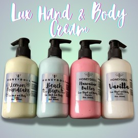 Honeydoll Lux Body - Moisturizing Body Lotion - Body Care - pick your scent viral lotions body lotion hand cream - Scents: Hawaiian Butter