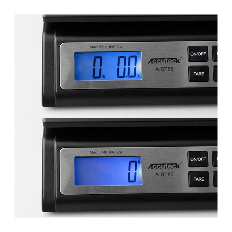 Accuteck A-ST85LB Heavy Duty Postal Shipping Scale w/ AC Extra