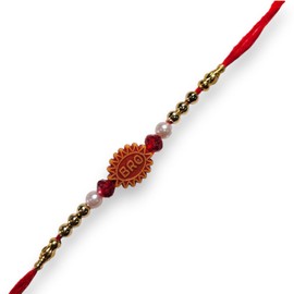 Elegant Rakhi for Brother | Rakhi Thread, Rakhi for Brother, Sister, Raksha Bandhan Gift for Brother, Rakhi Bracelet for your Sibling, Bhaiya, Bhabhi | Satyam Bridalwear (Bro)