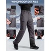 FREE SOLDIER Men's Waterproof Snow Insulated Pants Winter Skiing Snowboarding