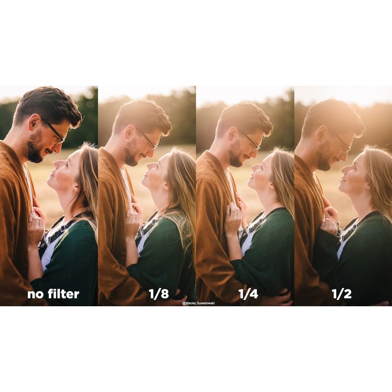 NiSi 77 mm Black Mist 1/8 Diffusion Filter - Promist