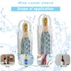 Wine Cooler Sleeve with Protector Instant Cooling and Keeps Your