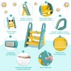 Onasti Foldable Toddler Step Stool for Bathroom Sink, Adjustable 3