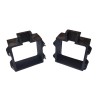 bestbuywholesalers Set of 2 Cast Iron Flask Mold Frames Sand