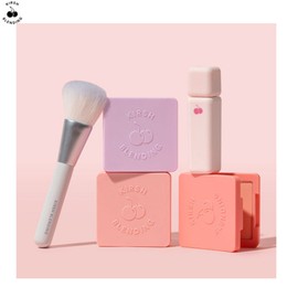KIRSH BLENDING Chewing Blur Cheek + Chewing Velvet Tint Set 3items, Blusher#$%Tint:09 Apricot Sherbet-08 Pale Cherry