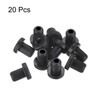 sourcing map 20Pcs T Shape Rubber Grommet Mount Dia 3mm
