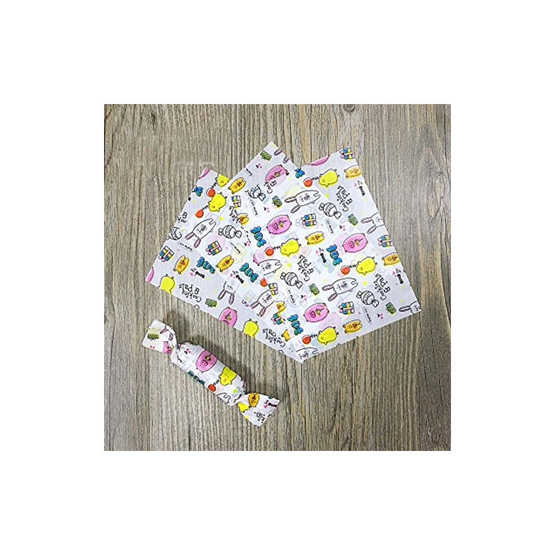 Candy Making Packaging Wrapper Nougat/Toffee Twisting Wax Paper Wedding Bevorzugungen,