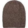 styleBREAKER Unisex Chenille Beanie Hat with Braided Pattern and Fleece