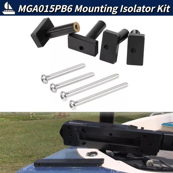 VSSHOP MGA015PB6 Trolling Motor Rubber Mounting Isolator for Motor Mounts