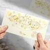 AVERZELLA 20-Pack Wedding Money Envelopes for Cash Gifts - Gold