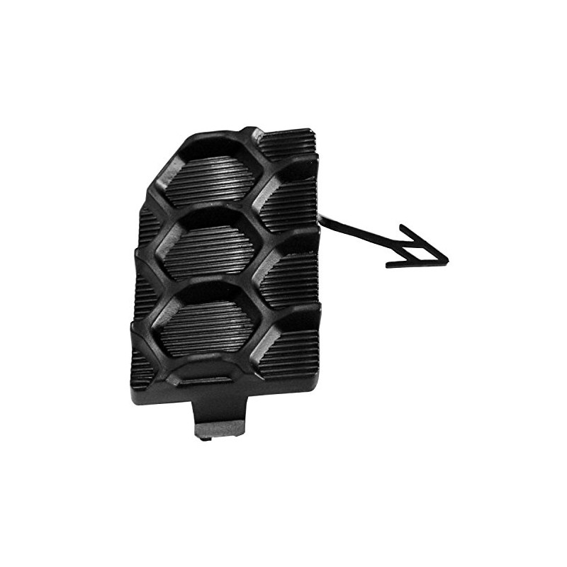 Upgrade Your Auto Black Textured Polypropylene Driver/Passenger Side Front Tow