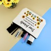 Sunflower Gifts for Best Friend Makeup Bag True Friends Friendship