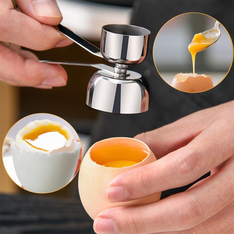 LIURFLNC 4 Pieces Egg Cups Funny + 1 Piece Egg