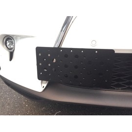 Bumper Tow Hook License Plate Mount Bracket for Mini Cooper