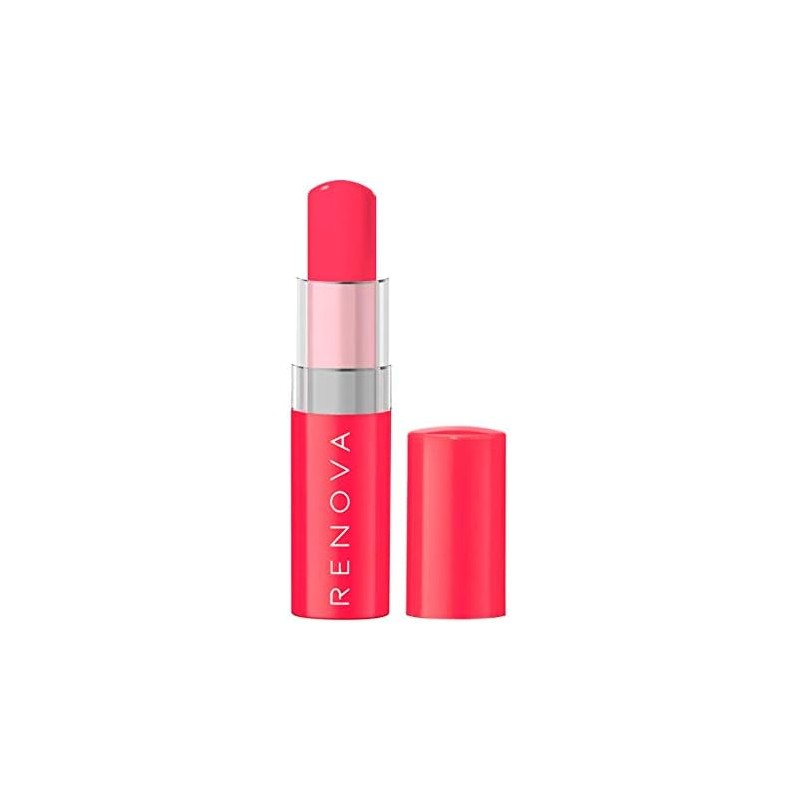 Renova Balsamo Humectante Para Labios, Fresa, 4.6 G