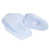 Aidapt Easy to use Slipper Bed Pan with Lid and
