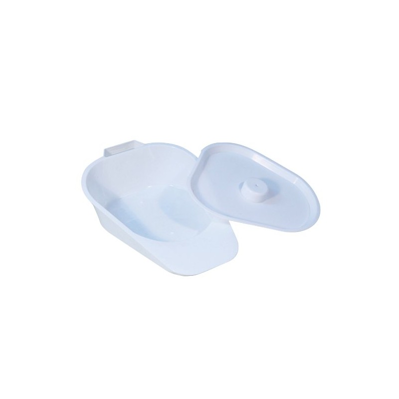 Aidapt Easy to use Slipper Bed Pan with Lid and