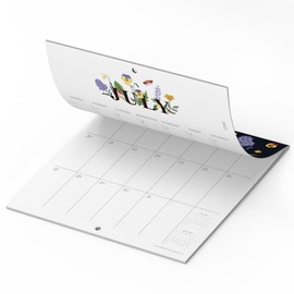Cabbrix Calendar 2025-2026, Large Wall Calendar 2025-2026 from July 2025 to December 2026, 21-1/2" x 11-1/2",Large Print Big Grid 18 Monthly Calendar Perfect for Organizing & Planning