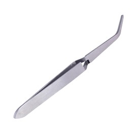 Ipetboom 1pc Nail Art Tool Toenail Rhinestone Picker Making Nail Art Nipper Thick Cuticle Tweezers Model Beauty Accessories Nail Tools for Nail Art Nail Nipper Silver