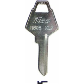 KABA ILCO XL7-1180S XL Mailbox Key Blank