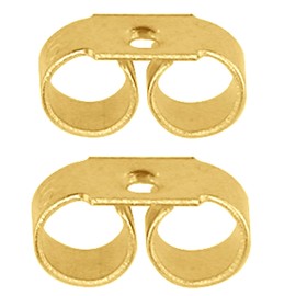 9CT Gold HALLMARKED Replacement Earring Backs Butterflies 5MM -A2B