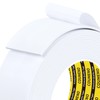 COUMENO EVA Single-Sided Adhesive White Foam Tape, Single-Sided Sealing Strip