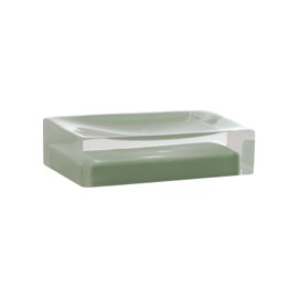 Gedy Soap Holder, Resin, Green Mint, Non applicabile
