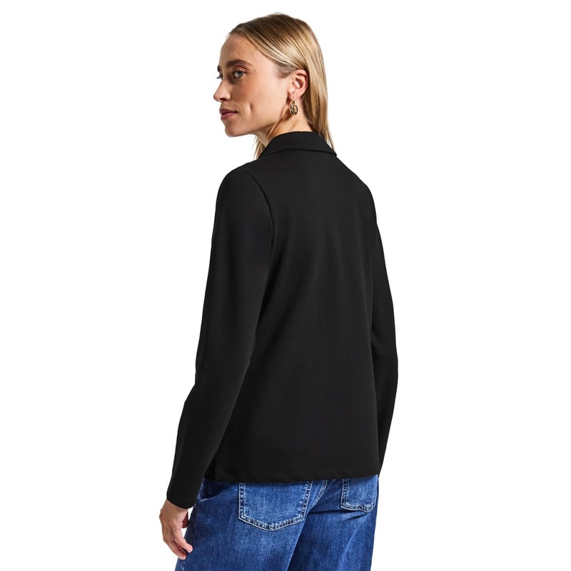 Street One Women's Basic Blazer, black