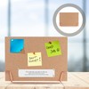 jojofuny 31x23cm Cork Board with Stand, Double Sided Cork Notice