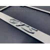 License Plate Frame Shop 1x GTS 3D Emblem STAINLESS STEEL