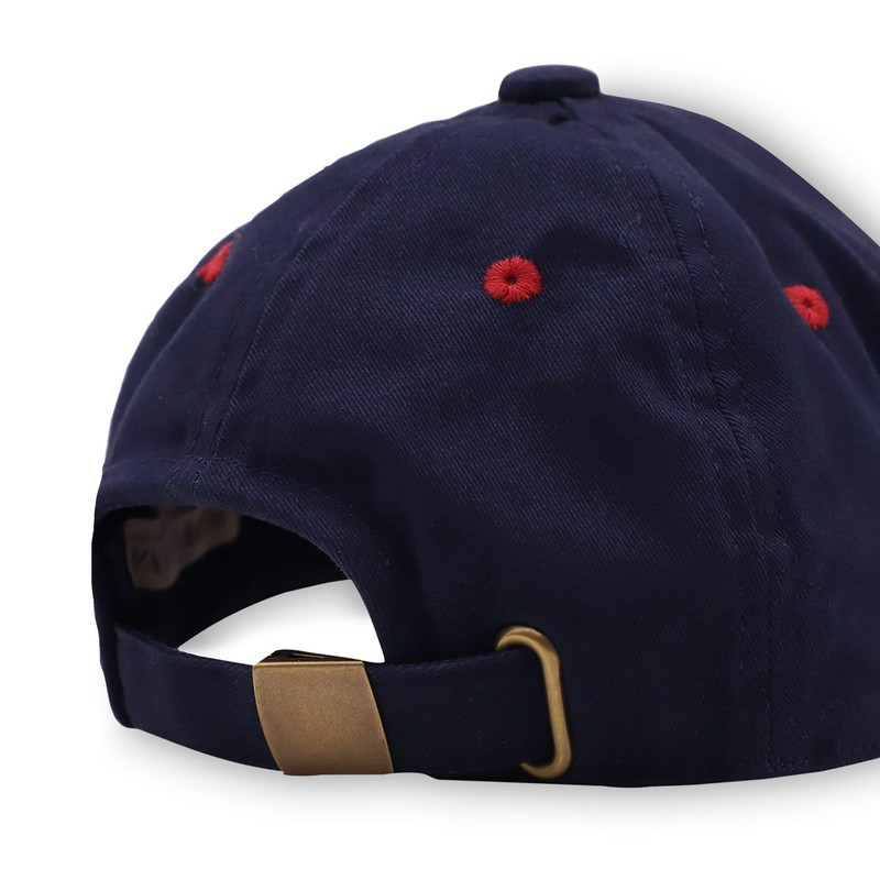 Hope & Henry Gorra de bola auténtica para niño, Azul
