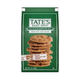 Tate's Bake Shop 🟢 New Tate's Bake Shop Crispy WALNUT CHOCOLATE CHIP Baked Cookies 7oz