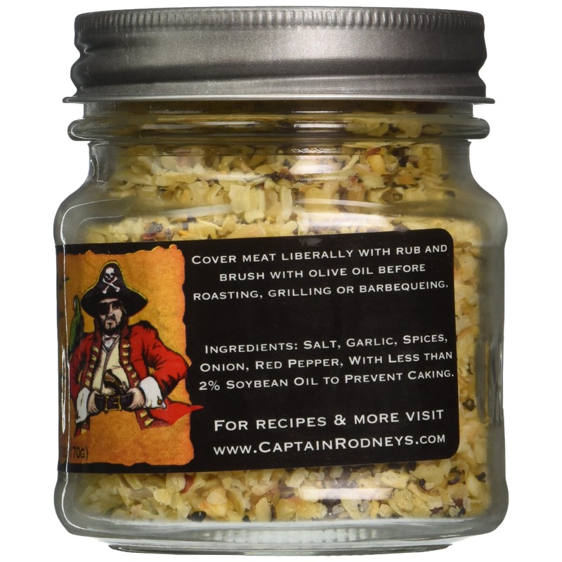 Captain Rodney's Private Reserve Boucaneer's Rub, Bounty Steak, 6.0 Ounce