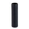 B&P Lamp® 4 Inch Flat Black Polyresin Candle Cover -
