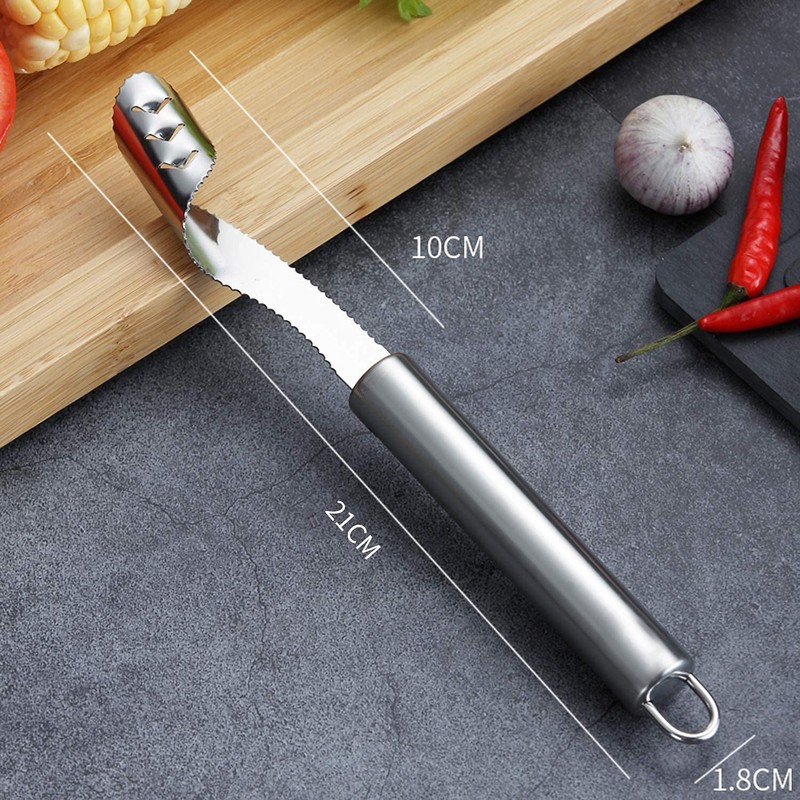 6 Pieces Corer and Pitter Fruit & Vegetable Multi-Function Stainless