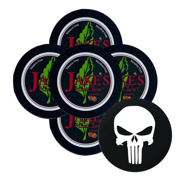 Jake's Mint Chew Cranberry 5 Cans with DC Crafts Nation