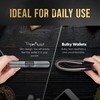 TopMost RFID-Blocking Aluminum Wallet Credit Cards Holder for Men &