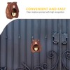 iplusmile Wood Bear Doorbell Magnetic Entrance Chime with Clear Sound