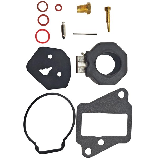 SPJIUQI 6E7-W0093-04-00 Carburetor Repair Kit for Yamaha Mariner Outboard 9.9HP