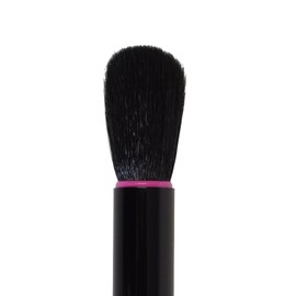 SC-BK Rokkakukan Sakurado, Portable Sliding Cheek Brush, 100% Black Goat Hair, 2 Levels of Hair Length Adjustment