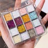 Other brands 16-Color Nail Glitter, Pressed Glitter, Sequins, Nail Materials