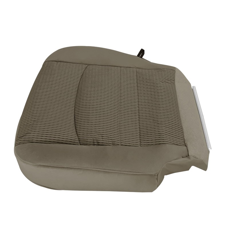 Zieichy Driver Side Bottom Cloth Replacement Seat Cover Tan Compatible