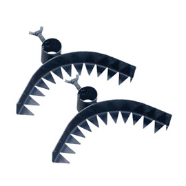 Generic 2 Pieces, Weed Removal Tools, Gardening Weed Removal Rakes Sturdy Practical Multipurpose Metal Remover for Farm Lawn Backyard