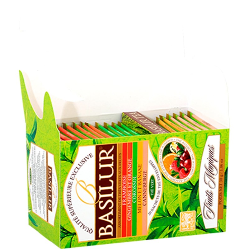 Basilur - Te verde Assorted Magic Fruit - 37.5 g