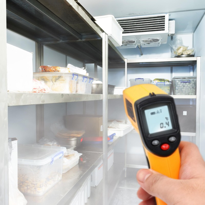 Retoo Infrared Thermometer, Temperature Meter, Digital, Non-Contact, Laser Temperature Gun,