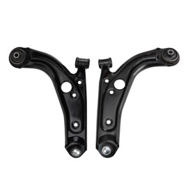 TRQ Front Lower Control Arm with Ball Joint Set Compatible with 2012-2017 Fiat 500