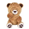 Whatsitsface 12 Inch Teddy Bear Plush with 6 Different Faces