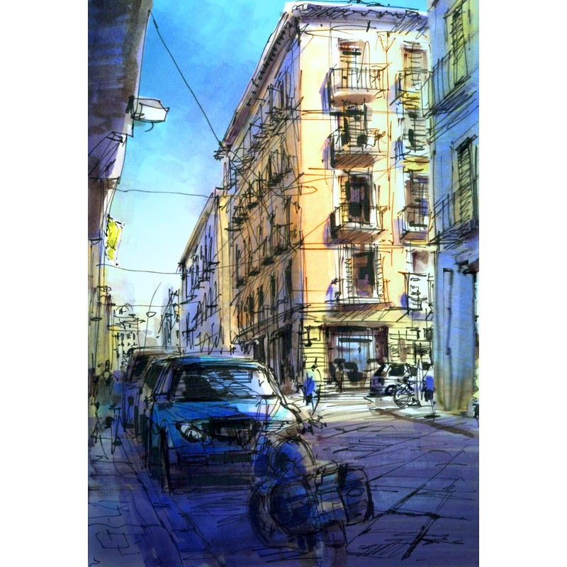 Copic Sketch, Alcohol markers, 12pc set Warm Gray (New Ver.)