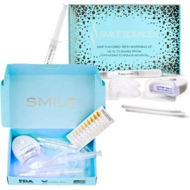 Smile Sciences Mint Flavored Teeth Whitening Kit for Whiter and Brighter Smile