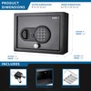Barska Digital Keypad Security Safe Box – 0.15 Cu Ft